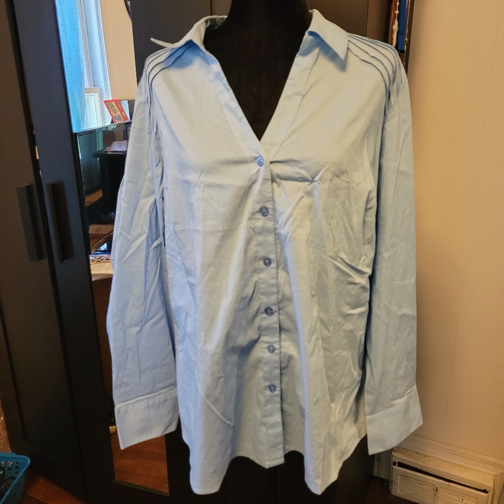 Baby Blue Dress Shirt
